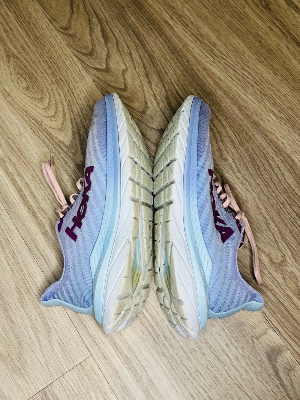 Hoka Mach 5 Running Shoes Light Purple Women’s Sz 8.5B Outdoor Running *FAIR - Picture 7 of 11